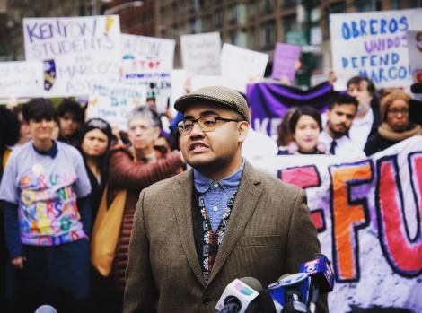 Marco Saavedra by Steve Pavey